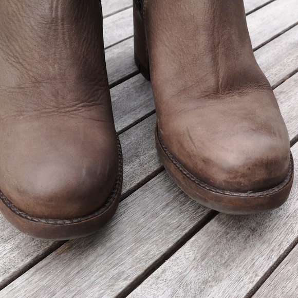 Joy Wendel leather ankle boots - Picture 7 of 16